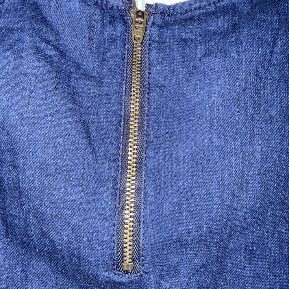 Madewell Navy Lace Hem Tank Top - Picture 4 of 7